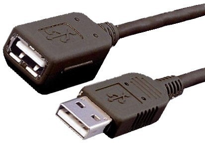 USB Verlängerungskabel 5m schwarz
