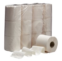Toilettenpapier 2-lagig weiß 250 Blatt Toilettenpapier 2-lagig weiß 250 Blatt