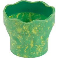 Wasserbecher FABER-CASTELL faltbar grün marble.1 Wasserbecher FABER-CASTELL faltbar grün marble.1