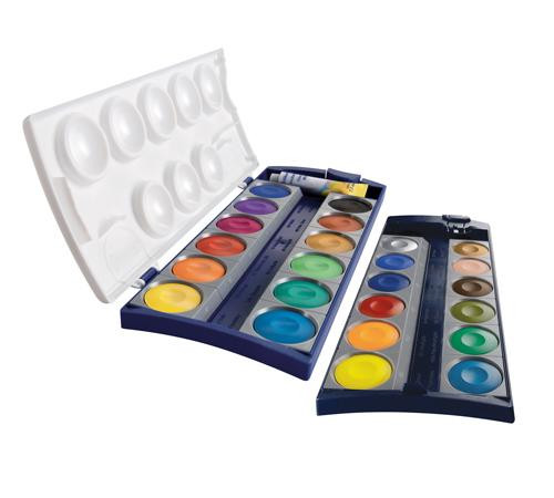 Pelikan Farbkasten 24 Farben + 1 Deckweiß