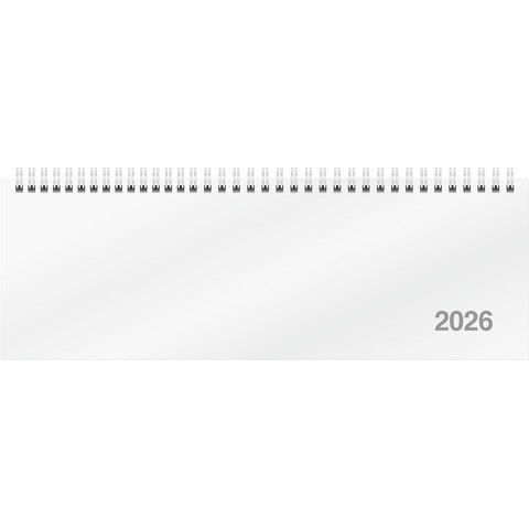 rido Terminkalender weiß quer