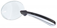 Rahmenlose Lupe mit LED Licht Rahmenlose Lupe mit LED Licht