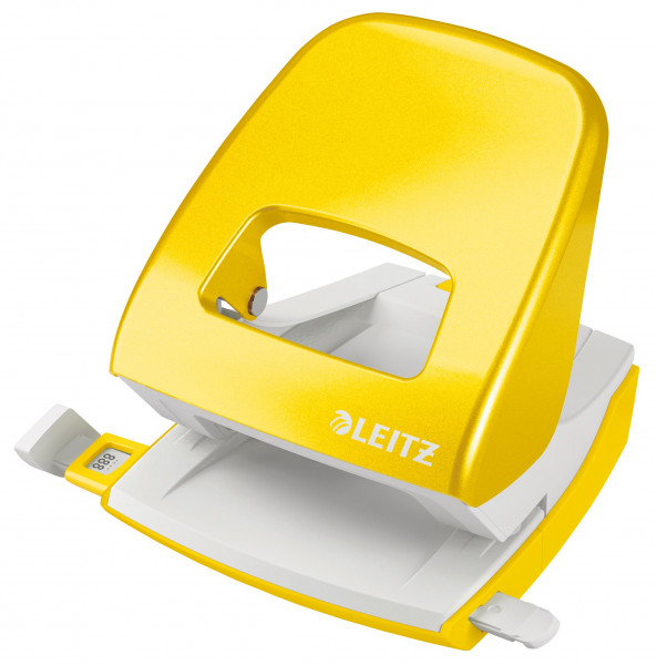 Leitz 5008 Locher Metall gelb