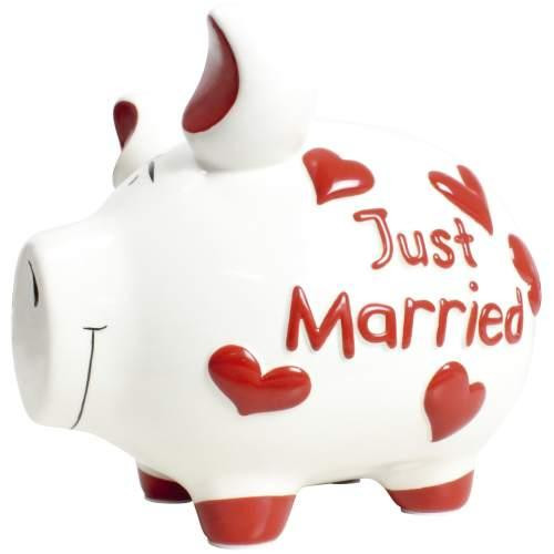 KCG Sparschwein Just Married 17cm