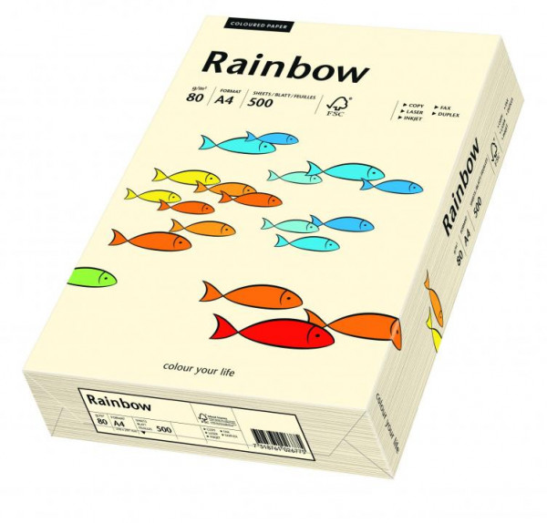Rainbow A4 hellchamois 80g