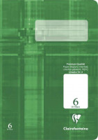 Clairefontaine Schulheft Lineatur 6 blanko Clairefontaine Schulheft Lineatur 6 blanko