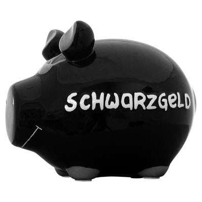 Sparschwein klein Schwarzgeld