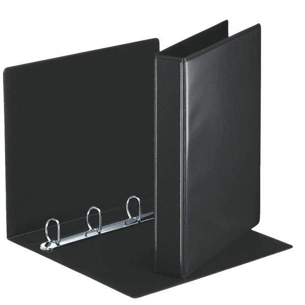 Esselte Ringbuch Präsentation, Mit Taschen, A4, Pp, 4 Ringe, 30 Mm, Schwarz - Bild 6