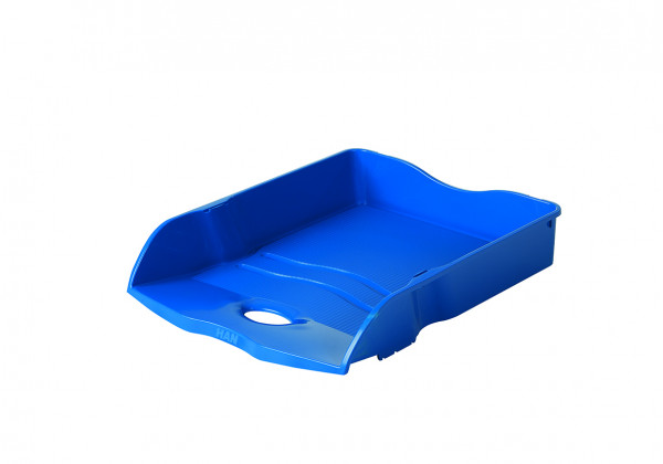 HAN Briefablage A4/C4 recycelt Öko Kunststoff stapelbar blau