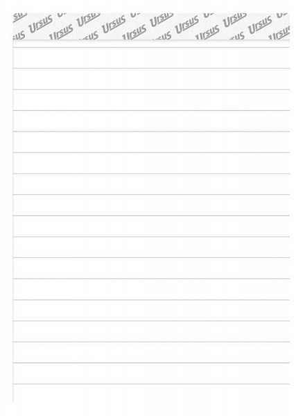 Ursus Notizblock A6 48 Blatt 10 Stück