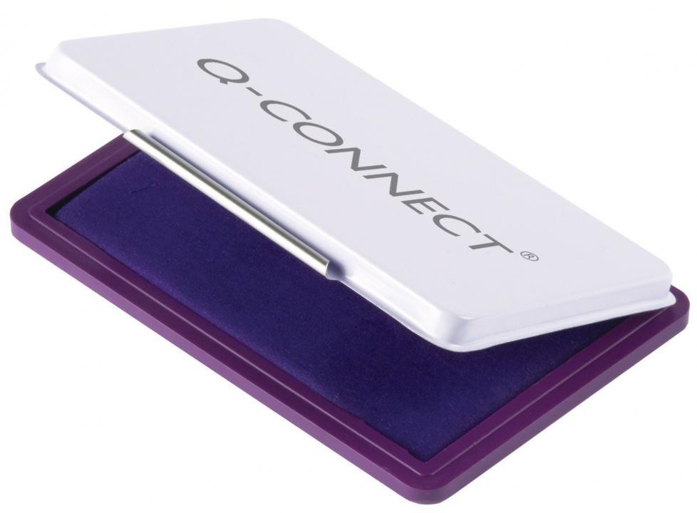 Q-Connect Violett Stempel, Stempelkissen Grösse: 2, Abdruckmass: 110 X 70 Mm - Bild 3