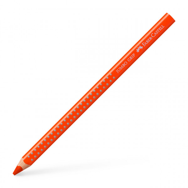 Faber-Castell dicker dreieckiger Buntstift Dark-Cadium-Orange