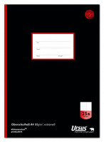 Oberschulheft DIN A4 Lineatur 25 liniert mit 9cm Rand Oberschulheft DIN A4 Lineatur 25 liniert mit 9cm Rand