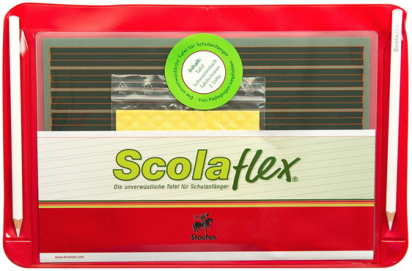 Scolaflex Schreibtafel Tafel Set L1A Lineatur 1+7