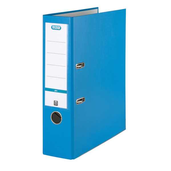 ELBA Ordner smart Pro A4 breit 8 cm hellblau