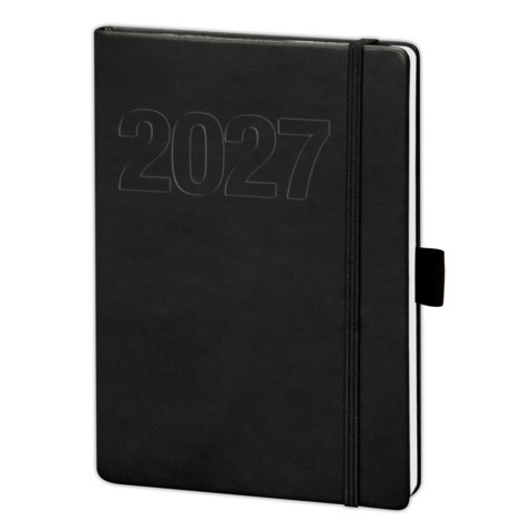 BSB V-Book Buchkalender schwarz A5