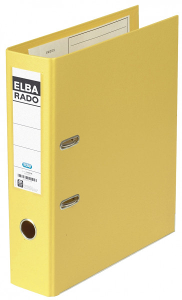 Elba Ordner Rado plast A4 gelb