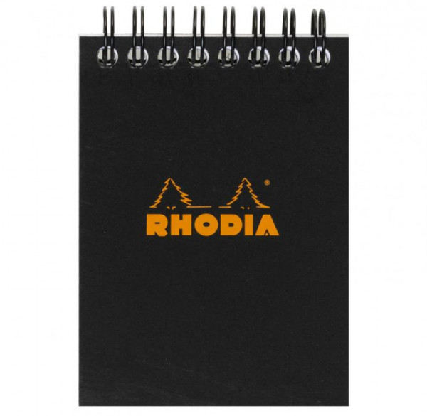 Rhodia Spiralnotizblock A7 liniert 80 Blatt