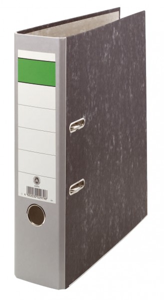 Q-CONNECT Ordner Wolkenmarmor grau