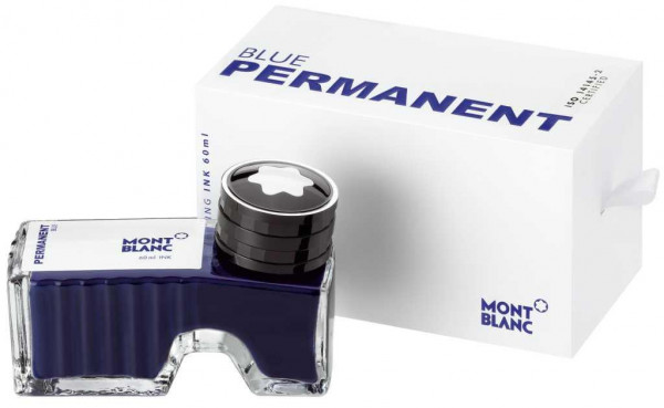 Montblanc Tintenfass 60ml blau dokumentenecht