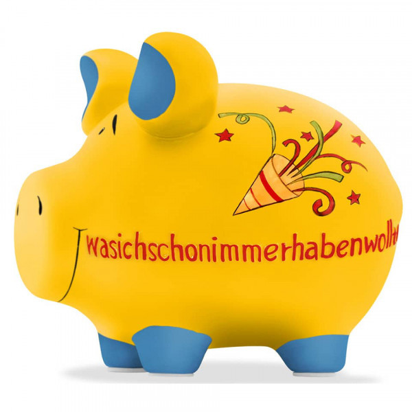 Sparschwein Keramik Was ich schon immer haben wollte