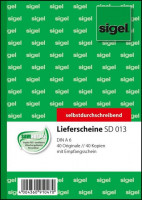 Lieferscheine mit Empfangsschein - A6 Lieferscheine mit Empfangsschein - A6