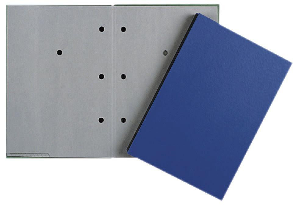 Q-Connect KF31012 Unterschriftsmappen, 20 Fächer blau - Bild 3