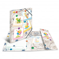 Sammelmappe A4 Sandkastenfreunde mit Gummizug