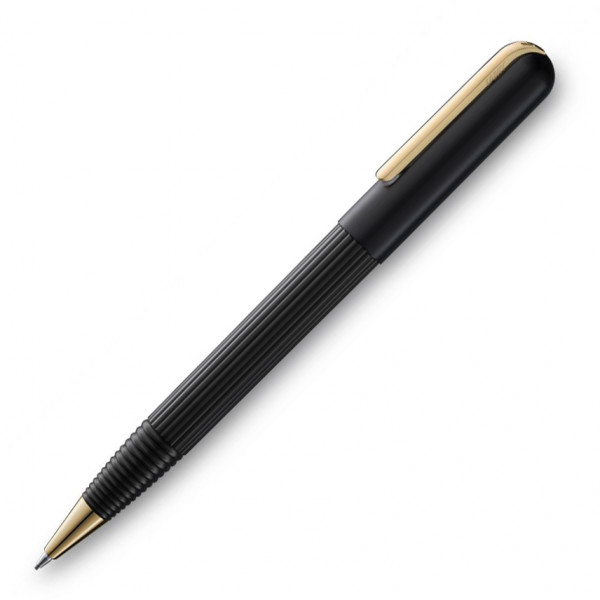 LAMY Druckbleistift 0,7mm BlkAu imporium matt schwarz mit Goldclip