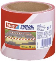 tesa Absperrband rot/weiß tesa Absperrband rot/weiß