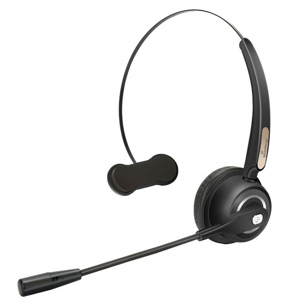 MediaRange Headset mit Mikrofon kabellos