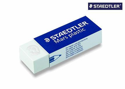 Premium Radiergummi STAEDTLER Mars plastic weiß, weich