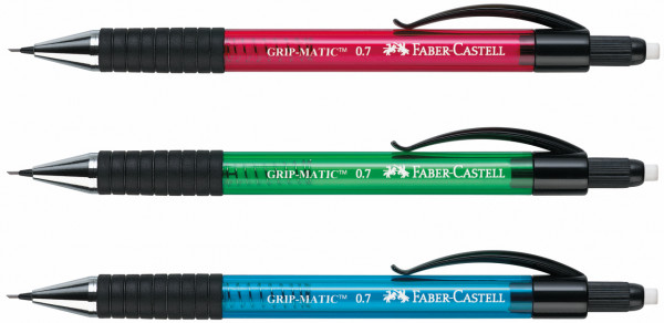 Faber-Castell Druckbleistift GRIP MATIC 0.5 mm HB versch. Farben