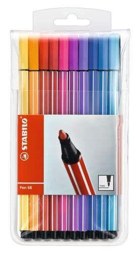 761370-Fasermaler-STABILO-Pen-68-Etui-mit-20-Farben