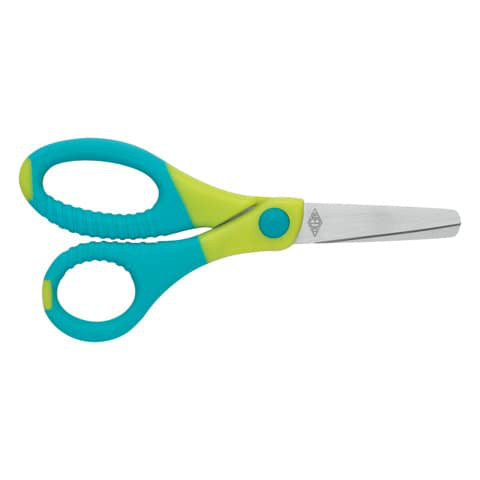 Bastelschere Gripy Rechtshand abgerundet 13cm türkis