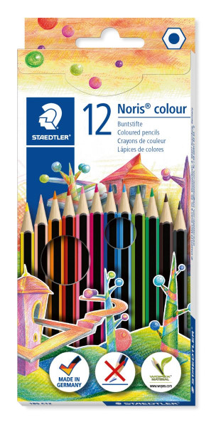 Staedtler Noris Buntstifte 12 Farben