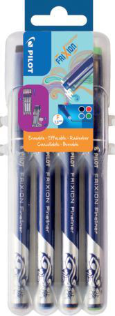 4 Fineliner radierbar Pilot Frixion