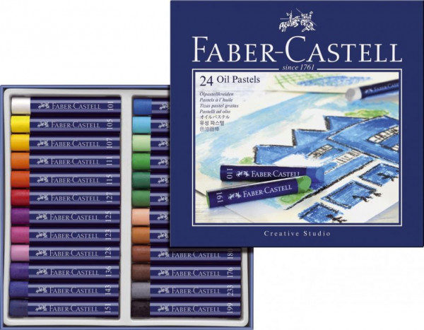 Faber-Castell Ölpastellkreide 24 Farben