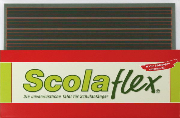 Scolaflex Tafel B1 1.Schuljahr 9 Systeme liniert / blanko