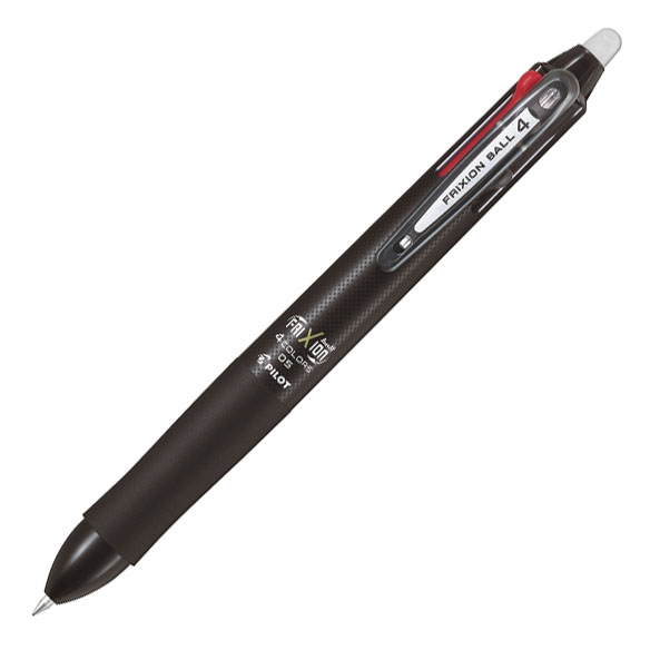 Pilot Frixion Tintenroller Set – Radierbar, 4 Stifte + 12 Minen In Schwarz, Blau, Rot, Grün
