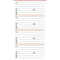 Telefon - Adress Ersatzeinlage A6 50 Blatt Telefon - Adress Ersatzeinlage A6 50 Blatt