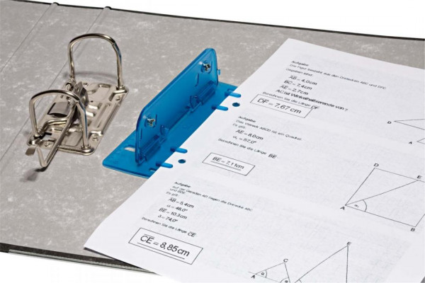 WEDO Taschenlocher Aus Kunststoff - Praktisch Für 8cm Lochung