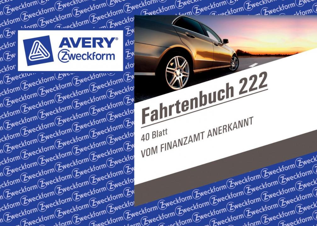 Avery Zweckform 222 Fahrtenbuch A6 quer CF 40 Seiten, Amort Shop Avery Zweckform 222 Fahrtenbuch A6 quer CF 40 Seiten, Amort Shop