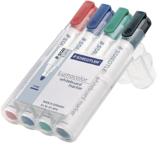 Staedtler Lumocolor Whiteboard Marker 4 Farben