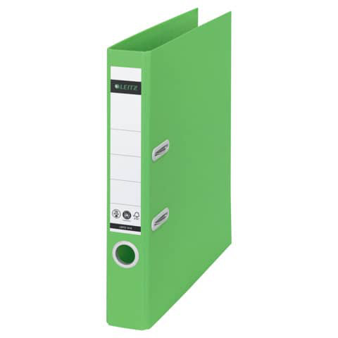 LEITZ 1019 Recycle Ordner A4 Pappe | 5cm schmal klimaneutral grün