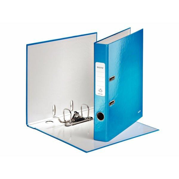 LEITZ Ordner Wow 50mm blau metallic