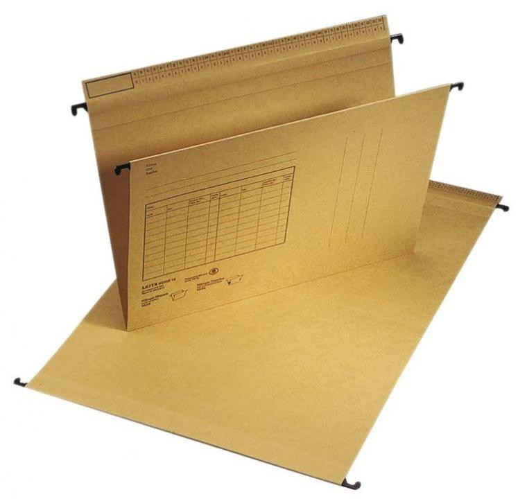 25 x LEITZ 1835-00-00 Hängemappen Serie 18 braun