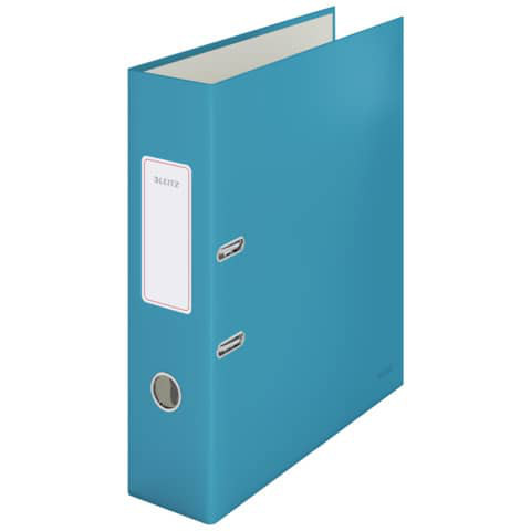 LEITZ Cosy Ordner A4 Soft Touch Pappe | 8cm breit blau