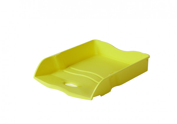 HAN Briefablage A4/C4 recycelt Öko Kunststoff stapelbar gelb