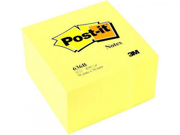 Post it Haftnotizen gelb